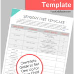 Easy To Use Sensory Diet Template With A Free PDF Your Kid s Table