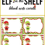 Elf On A Shelf Blank Note Cards Capturing Joy With Kristen Duke Elf