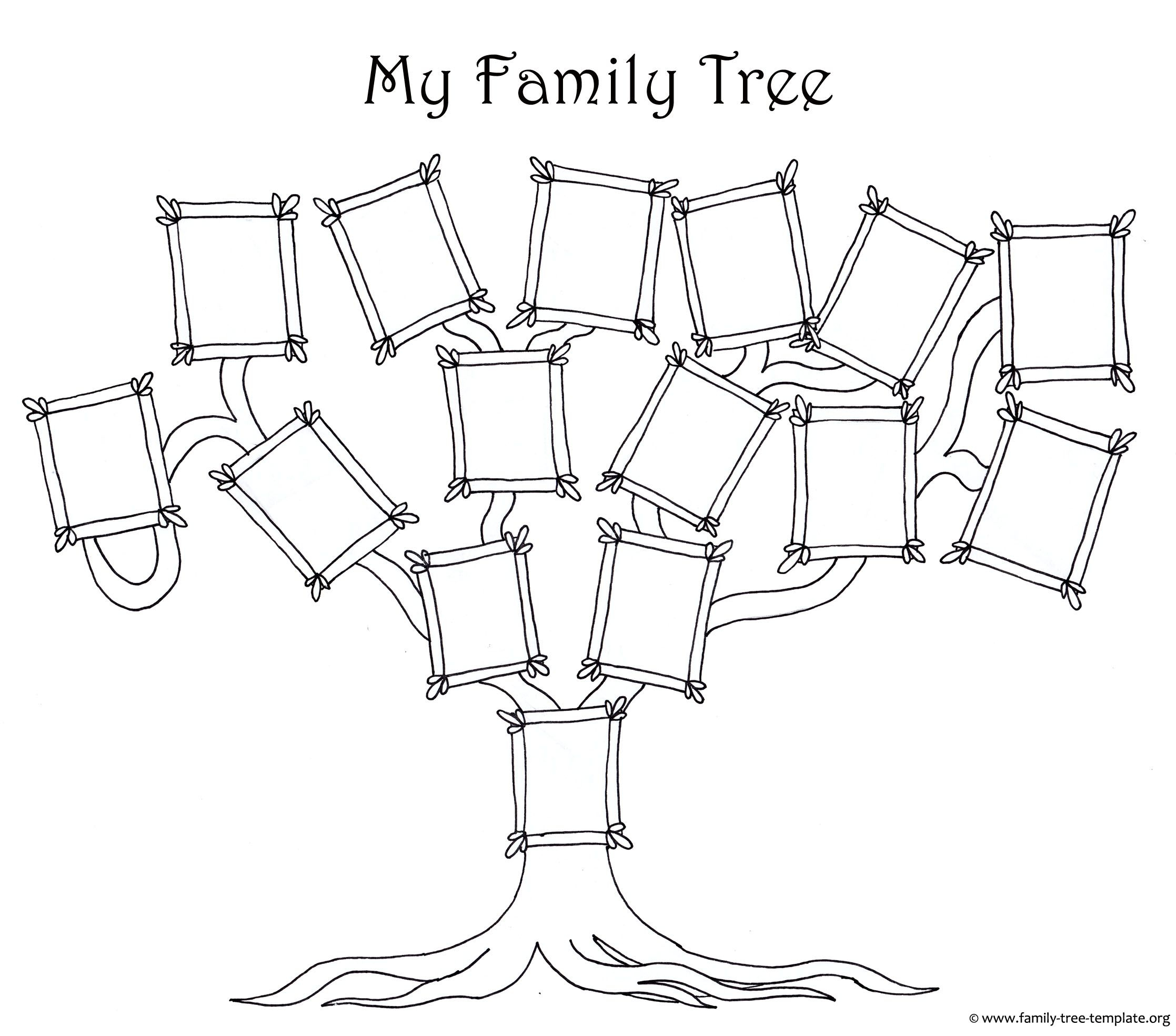 Family Tree Template Blank Family Tree Template Family Tree