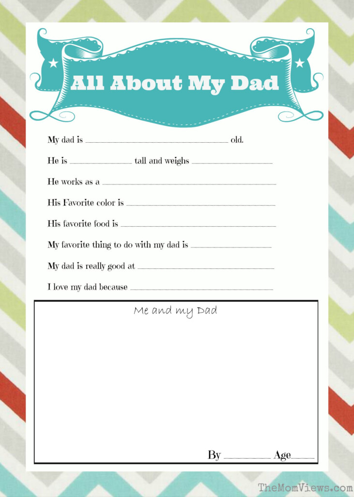 Father s Day Printable Fathers Day Crafts Father s Day Printable 