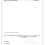 Fillable General Affidavit Form Printable Pdf Download