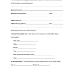 Fillable Oklahoma Boat Bill Of Sale Printable Pdf Download