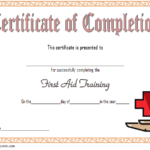 First Aid Certificate Template Free 7 Greatest Choices