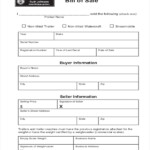 FREE 11 Sample Bill Of Sale Forms In PDF MS Word