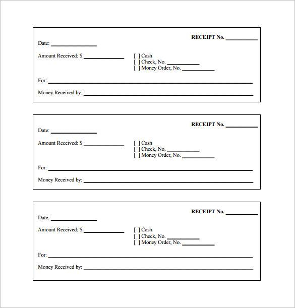 FREE 15 Blank Sales Receipt Templates In PDF Excel