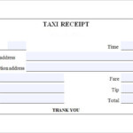 FREE 18 Taxi Receipt Templates In Google Docs Google Sheets Excel