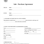 FREE 9 Sales Agreement Form Samples In PDF MS Word