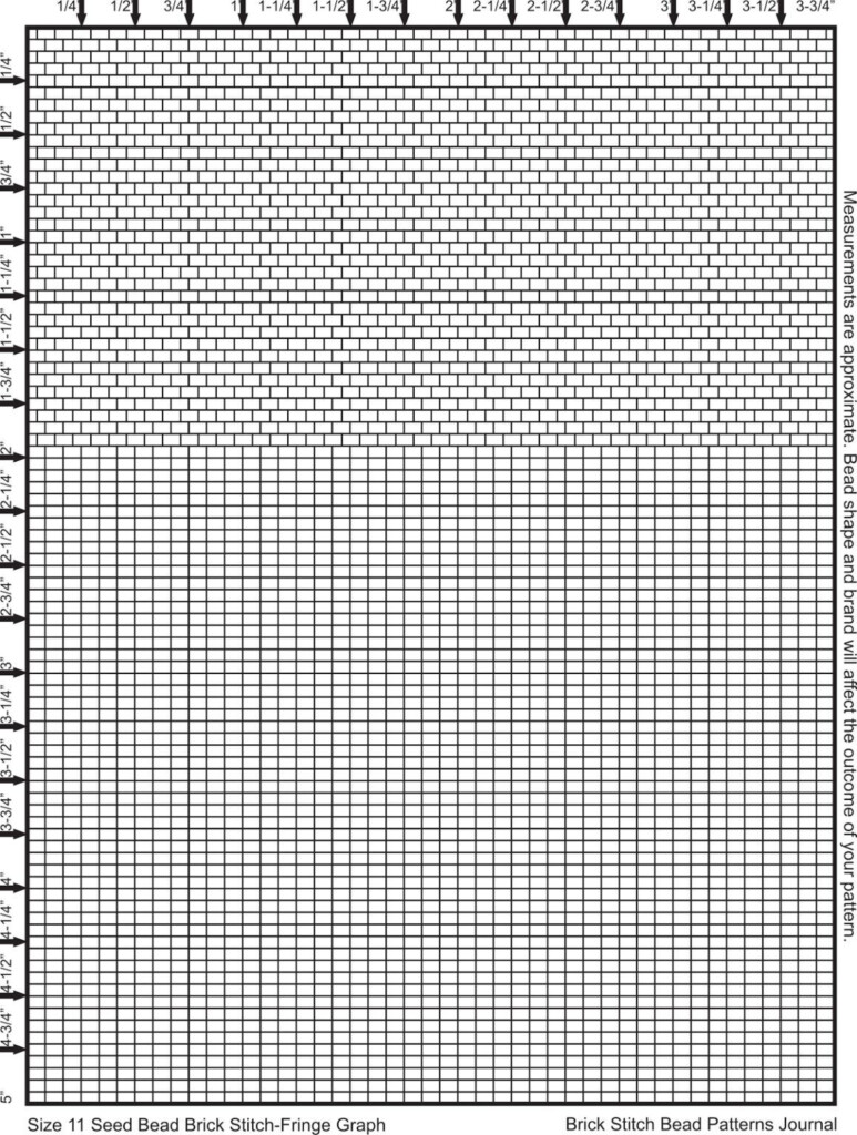 Free Beading Graph Paper Calep midnightpig co For Blank Perler Bead 