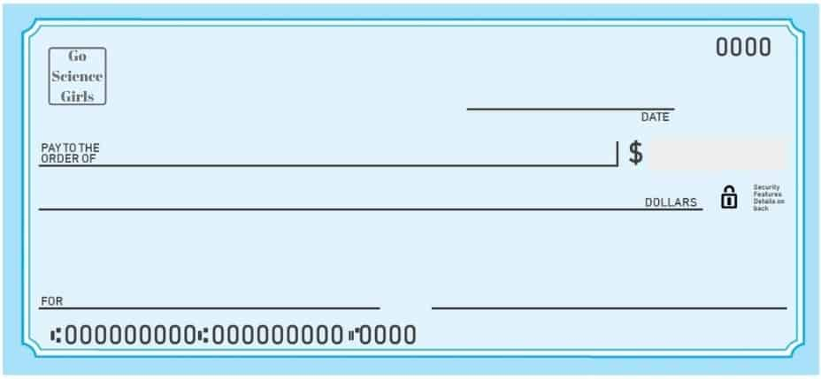 Free Blank Check Templates For Kids Activities For Kids Included Go 
