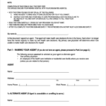 Free California Medical Power Of Attorney Form PDF WORD