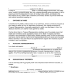 Free Colorado Last Will And Testament Template PDF Word EForms