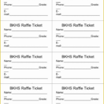 Free Editable Raffle Ticket Template Of Blank Tickets 2 Clip Art At