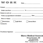 Free Fill In The Blank Doctors Note Doctors Note Template Doctors