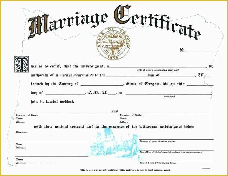 Free Marriage Certificate Template Word Of Islamic Marriage Certificate 