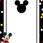 FREE Mickey Mouse Head Invitation Templates DREVIO