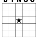 Free Printable Blank Bingo Cards Template 4 X 4 Free Printable Bingo