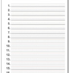 Free Printable Blank Spelling Practice Worksheets Learning How To Read