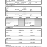 Free Printable Business Credit Application Form Form GENERIC