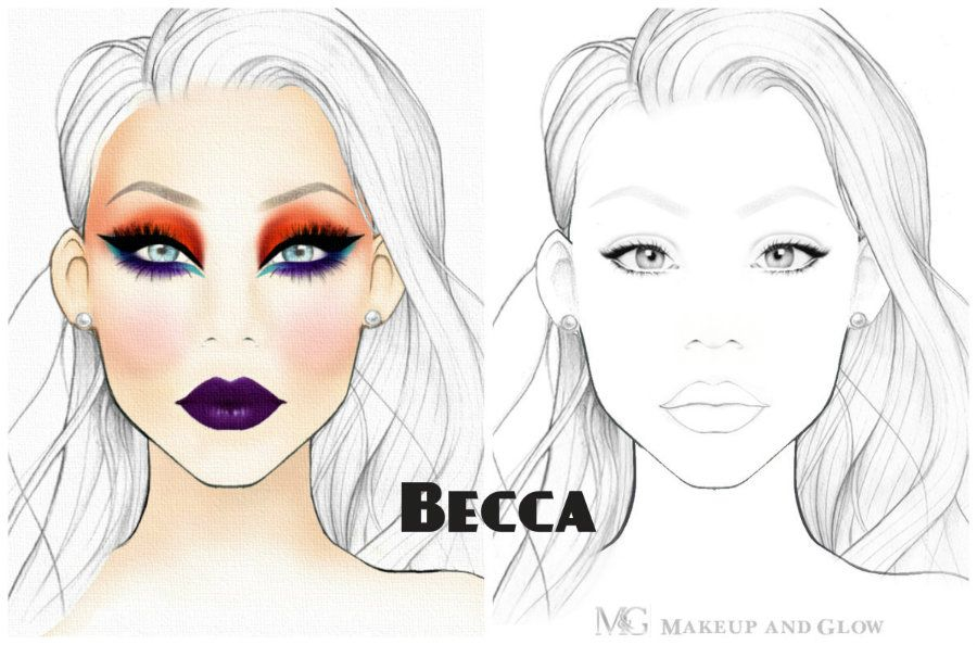 Free Printable Face Charts For Makeup Makeup Vidalondon Makeup Face 