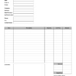 Free Printable Invoice Template Invoice Template Free 2016