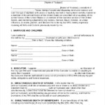 Free Printable Last Will And Testament Blank Forms That Are Sizzling