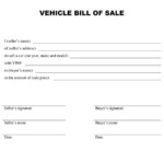 Free Printable Printable Bill Of Sale For Travel Trailer Form GENERIC