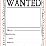 Free Wanted Poster Template Printable 6 Wanted Poster Template Free