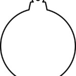 Hanging Ornament Blank Template Rooftop Post Printables