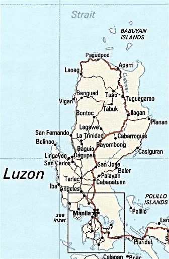 Maps Of Luzon Philippines Free Printable Maps