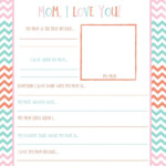 Mother s Day Fill In The Blank Letter From Kids OriginalMOM