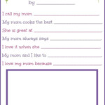 Mother s Day Printable Gift