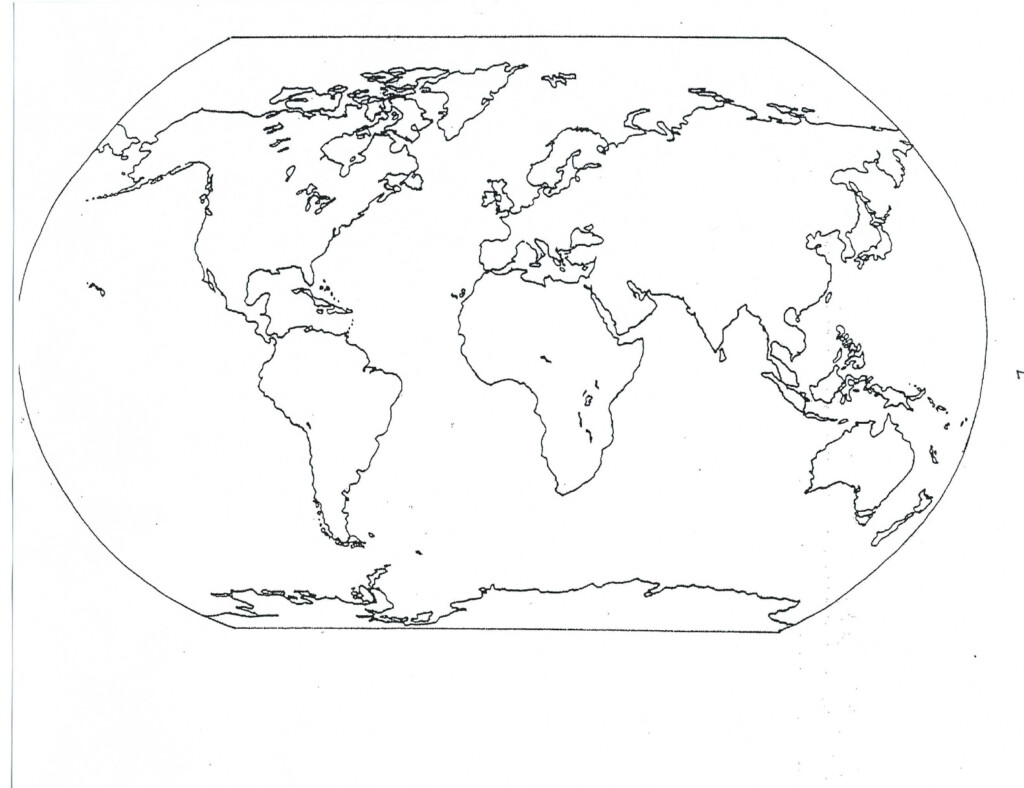 Mr Guerriero s Blog Blank And Filled in Maps Of The Continents And Oceans