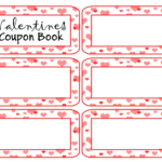 Payment Coupon Book Template Ideas Valentines Day Free For Free