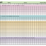 Peak Flow Chart Printable Example Calendar Printable