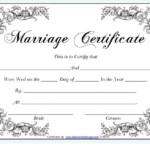Pin By Mary Benway On Halloween Wedding Certificate Marriage