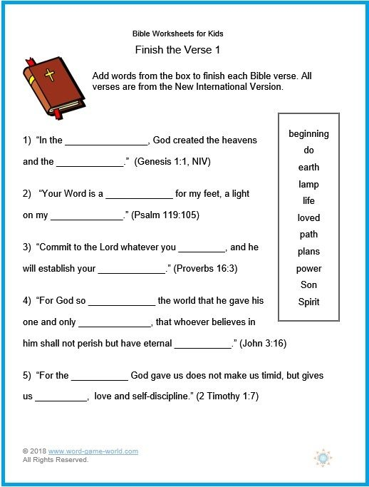 Pin On Bible Games Activities For Kids