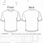 Pre Order Form Template Lovely T Shirt Order Form Template In 2020