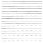 Primary Handwriting Paper Paging Supermom Free Printable Blank