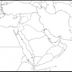 Printable Blank Map Of Middle East Printable Maps