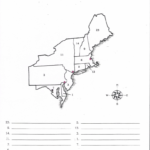 Printable Blank Map Of The Northeast Region Of The United States