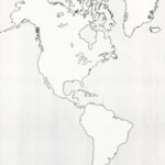 Printable Blank Map Of Western Hemisphere Diagram With X Map