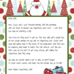 Printable Blank Santa Claus Free Large Images Christmas Letter