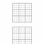 Printable Blank Sudoku Puzzle Grids Sudoku Printable