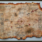 Printable Blank Treasure Map Fresh Goonies Treasure Map Print By