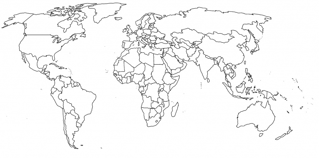 Printable Blank World Map For Kids Printable Maps