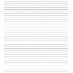 Printable Blank Writing Worksheet With Images Cursive Writing