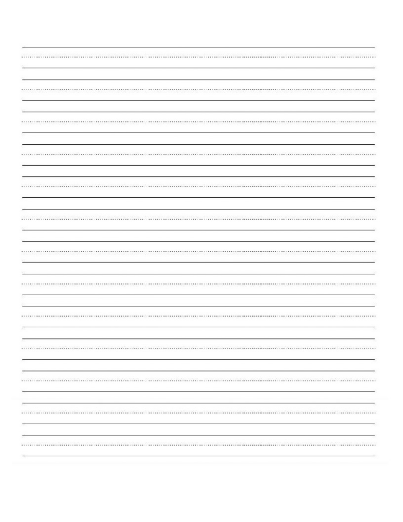 Printable Blank Writing Worksheet With Images Cursive Writing 