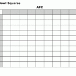 Printable Football Squares 101 Printable