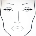 Printable Makeup Face Sketch Templates Nurul Amal Makeup Face