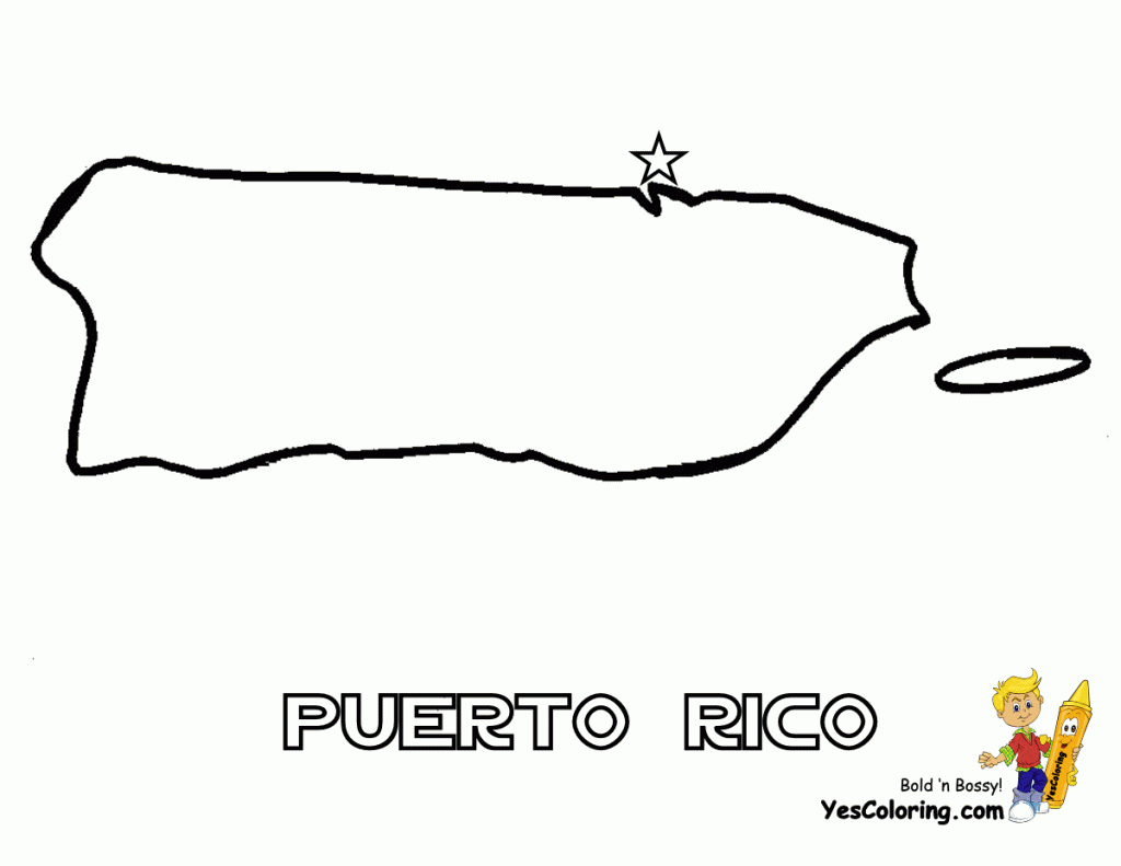 Printable Map Of Puerto Rico Blank Simple Maps Usa A Free With Regard 